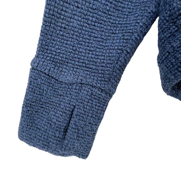 Sweaty Betty US Size 12 Sweater Chunky Knit Turtleneck Kangaroo Pouch Thumbholes - Picture 3 of 5